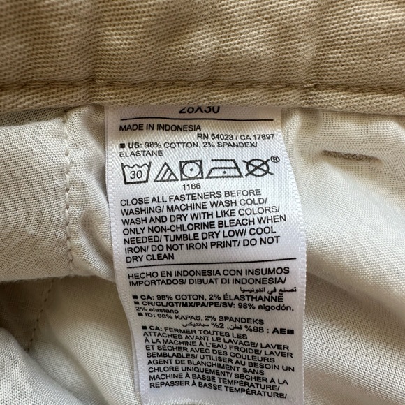 Slim fit Khaki pants 28x30 - Picture 5 of 5